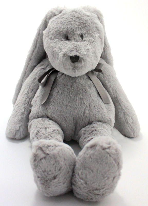  neela soft toy grey rabbit medium 
